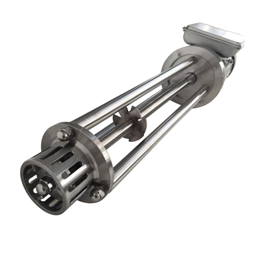 WYDDDARY High-Speed Homogeniser Emulsifier 2200W Shear Disperser 2900rpm Stainless Steel Emulsifier Mixer 220V