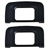 (2 Pack) VKO Eyepiece / Eyecup DK25 Replacement for Nikon D5600 D5500 D3500 D3400 D3300 D3200 D3100 D3000 D5300 D5200 D5100 D5000 DSLR Camera Viewfinder