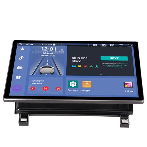 GOTOTOP Estéreo para carro, interface USB DVR 5.0 receptor de mídia sem fio Carplay 18 estações nave