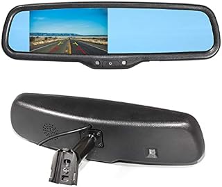 EWAY Car Interior Backup Rear View Anti-Glare Mirror Built in LCD 4.3" Monitor