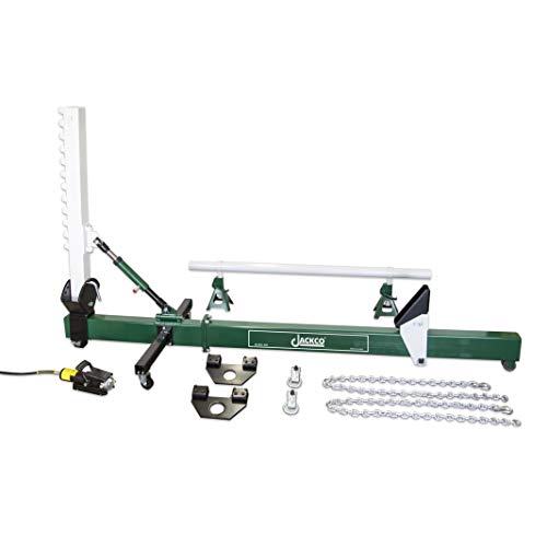 Jackco Car Frame Straightener - 10 Ton, Swivel Type with Air Hydraulic Pump
