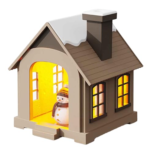 Humidificateurs brume fraîche, petits pour chambre coucher Petite forme de maison bureau avec veilleuse,Petit humidificateur veilleuse voiture, salle d'ét