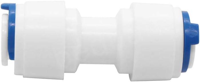 Beduan Water Push to Connect Quick Connect Fitting 1/4 Tube OD for RO Water Reverse Osmosis System Water Tube Fitting (Ball Valve + T + L + I Combe, Pack of 16)
