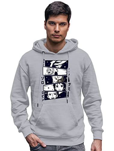 Image of AirDrop Relaxed Fit Unisex Anime Pirates Hoodie 617