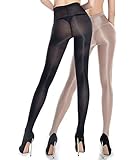 RICHTOER 2 pares de calcetines de aceite calcetines de seda 