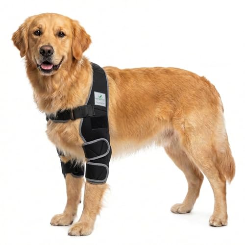 Nature Pet Lying Callosity Bandage/Elbow Bandage/Shoulder Bandage (Black, XL)