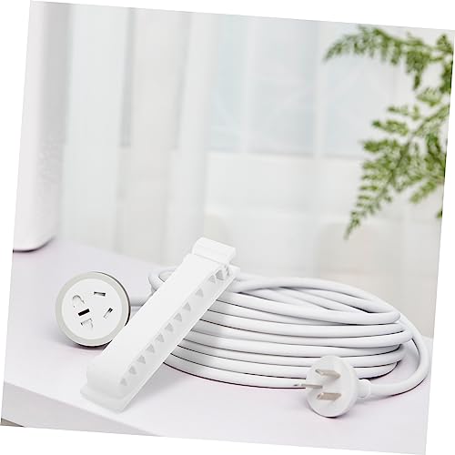 MERRYHAPY 4 piezas Clips de Gestión de Cables USB Organizador de Cables para Escritorio Fácil de Usar Soporte de Cables Ordena Cables en Casa Oficina y Estudio Blanco miniatura 3