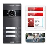 Intelligente Integration und Bedienung: Dank der Kompatibilität mit SIP- und FRITZ!Fon-Systemen sowie der einfachen Steuerung über die Smartphone-App, bietet diese Gegensprechanlage eine benutzerfreundliche und smarte Lösung für Ihr Zuhause.