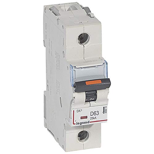 Magnetotérmico DX3 25kA curva D evita cortes en motores