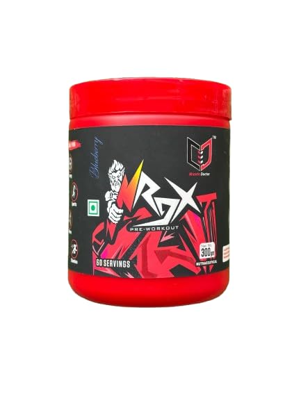 Muscle Doctor RDX Panther Power Pre-Workout EAA (Essential Amino Acids) BCAA | 300 g (Blueberry) (B0DJ8SNVZ6) Amazon Price History, Amazon Price Tracker