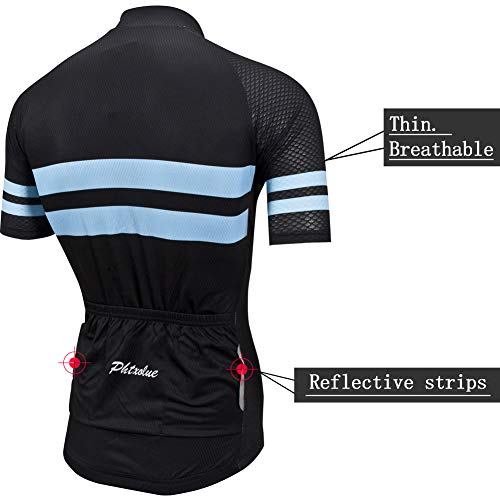 PHTXOLUE Kit de ciclismo masculino conjunto de camisa de ciclismo shorts de ciclismo camisa de jérse