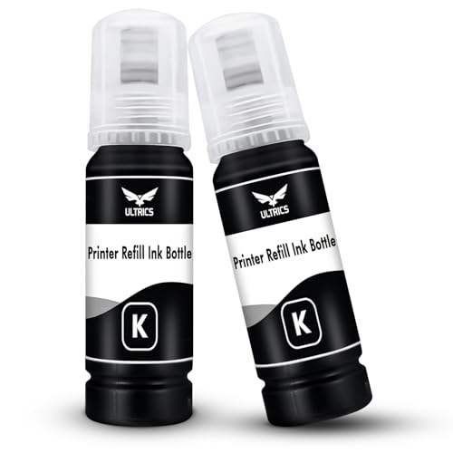 ULTRICS Recambio de tinta de impresora, kit de tinta recargable universal a granel para rellenar cartuchos de tinta y sistemas CISS compatibles con Epson Canon Brother HP Dell Lexmark Kodak Xerox