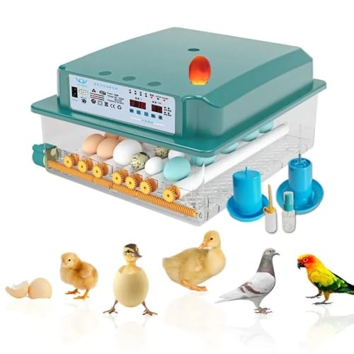 ele ELEOPTION 16 Egg Incubator for Chicken Eggs Poultry Automatic Egg Turning and Humidity Control Hatcher Temp Control INncubators for Hatching Eggs