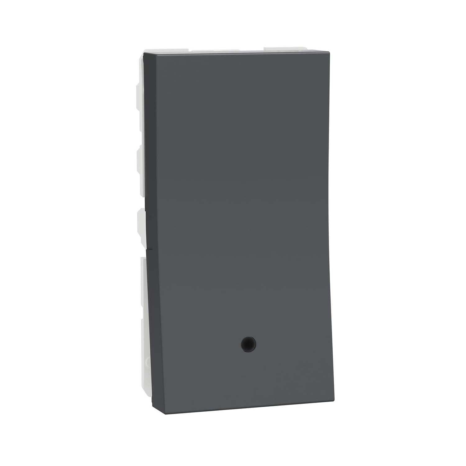 Schneider Electric 16A 1Way 1M Switch with Indicator, Miluz ZeTa - MZSWI161M1W_AN Anthracite-image-33