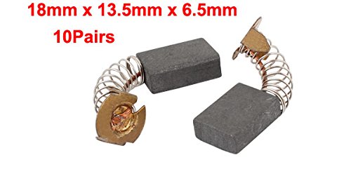 Trade-Shop - 2 Spazzole A Carbone, 6,5 X 13,5 X 16/18 Mm - Foto 9