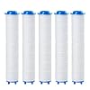 PP Baumwolle Filter für Duschkopf, 5 Stück PP-Baumwoll-Filterkartuschen, 3.74 * 0.98in
