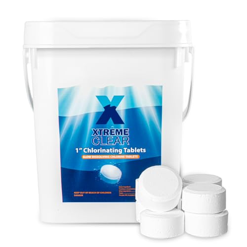 XtremeClear 5lb Chlorine Tabs for Pool, Spa & Hot Tub