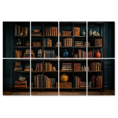 8 Pack Paneles acústicos decorativos absorbentes de sonido en fibra de poliéster 48"x32" miniatura 1