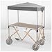 JHKG Accessoires portatifs de Chariot de Chariot de Pousse de Main extrieure se Pliante de Chariot,Protection Solaire l'ombre,Fixation Universelle Wagon - Auvent Auvent