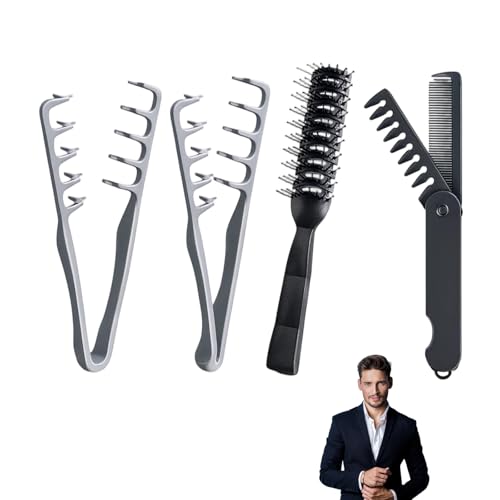 Set de 4 Peines Texturizantes para Hombre miniatura 1