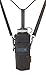 Inertia Gear Water Bottle Holder for Hydro Flask 40 oz Carrier w/Pockets worn as a Sling or Backpack for (Bottle Not Included) - Black