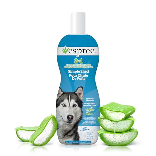 Espree Simple Shed Dog Shampoo & Conditioner, Shed...