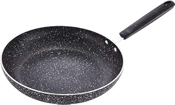Varsha Creation Shoppe Induction Base | 5 Layer Non-Stick Cookware | Dishwasher Safe | 2-Layer Metallic Finish Fry Pan Black.