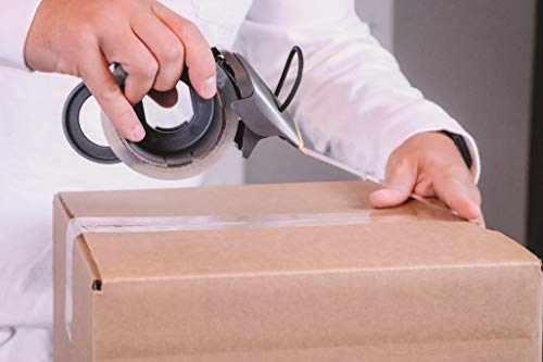 Tape Terror Pro-Grade Packaging Tape Dispenser, Handheld Shipping Accessory, Orange And Gray, Tape Sold Separately #TOP2