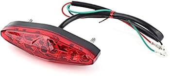 Amazon | [ロドリーミシェ] オートバイテールライト 12V 15 LED