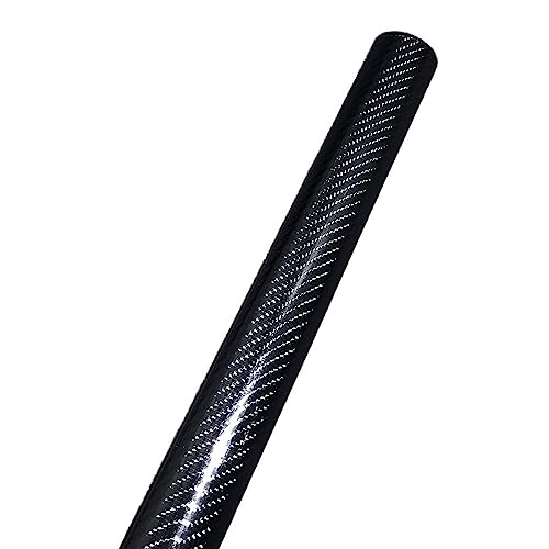 Vinilo fibra carbono 6D 50x152cm brillante con burbujas aire para coche y moto