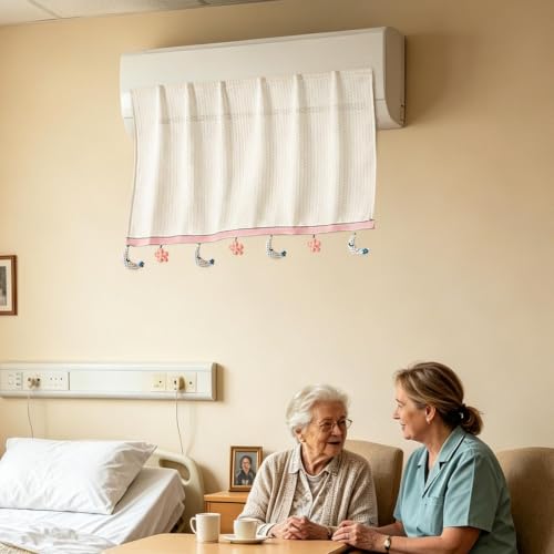 Protector antiviento de aire acondicionado interior para dormitorio 3