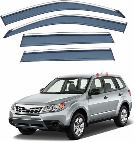 �p �X�o�� �t�H���X�^�[ SH 2009-2012�p 4�� �ԗp �E�B���h�E�o�C�U�[�p ���C���K�[�h �T�C�h�E�B���h�E�f�B�t���N�^�[�o�C�U�[