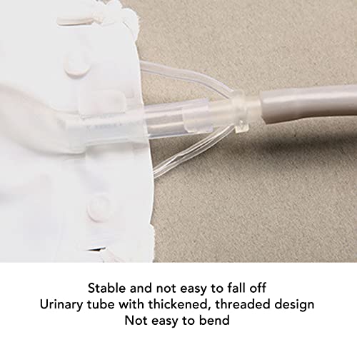 Saco de Mictório Masculino Vestível, Conveniente e Fácil Limpeza 500 Ml Cós Elástico Saco de Silicon