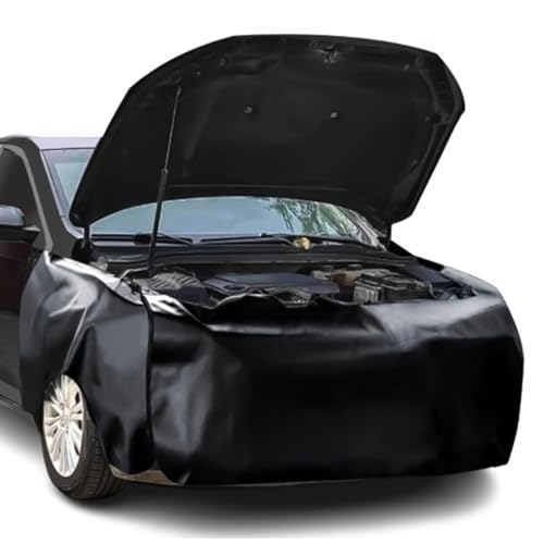 CZMYCBG Automotive Mechanic Magnetic Fender Cover Mat Pad Protective Mat, Black Workshop Tools Bodywork Protection Blanket for Repair Automotive Work