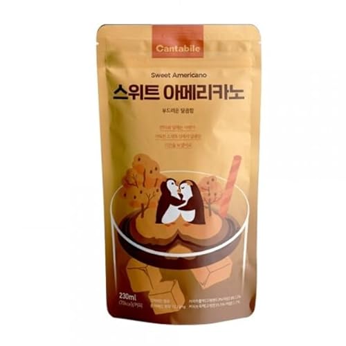 Cantabile Korean Convenience Store Pouch Drink Ready-to-Drink Coffee Beverage Imported