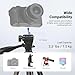 NEEWER Entry Level Version Tripod for Cell Phone & Camera, Metal Lightweight Portable Travel Stand with Cold Shoe Cellphone Holder Mount Compatible with iPhone for Video Recording Filming, TP53