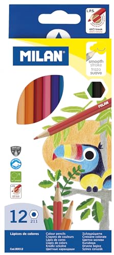 MILAN 80012 - Pack de 12 lápices