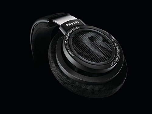 Philips Audio SHP9500 HiFi Precision Stereo Over-Ear Headphones (Black) - Image 4
