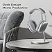 BENKS Headphone Stand, Airpods Max Stand, Desktop Headset Holder, Gaming Headset Accessories, Desk Earphone Stand for AirPods Max, Beats, Bose, Sony, Senheiser (White Headphone Stand)