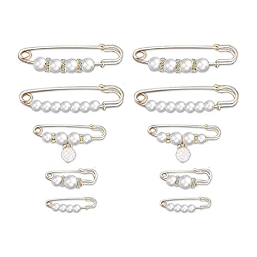 Broches de perlas de moda para lucir con estilo en tu cárdigan diario