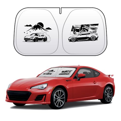 Windshield Sunshade Compatible with Subaru BRZ/ GR86 2013-2025,Blocks UV Rays Sun Visor Protector...