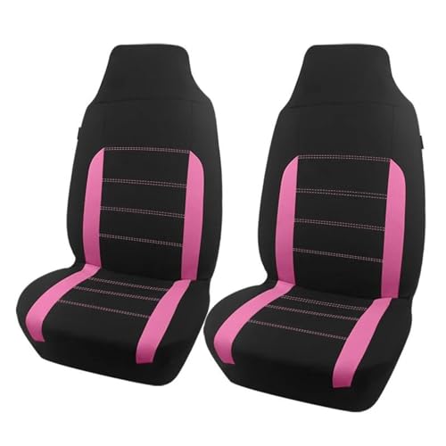 Housses de siège auto compatibles airbag protection universelle pour camion rose
