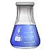 50ml Narrow Mouth Erlenmeyer Flask, Borosilicate Glass, Heavy Duty Rim, Thick Wall, Karter Scientific 213G46 (Pack of 5)