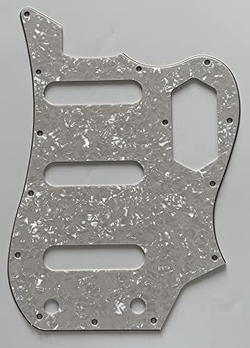 For Fit Fender Squier ���B���e�[�W Modified Bass VI �M�^�[�s�b�N�K�[�h(4�w�A�C�{���[�z���C�g�p�[��)