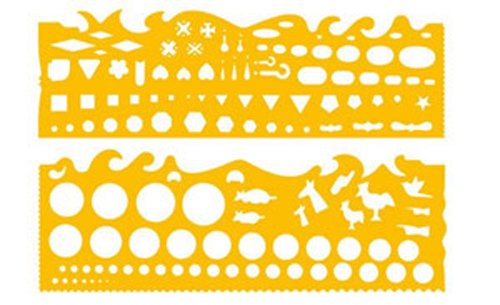 Règle Uchida No.71 anti-dérapante 1-843-0071 pour loisirs créatifs