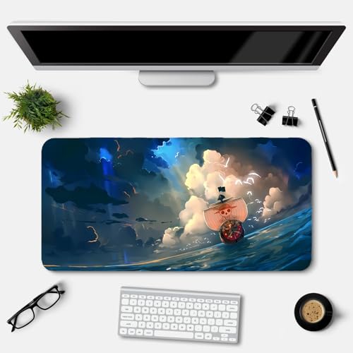 Image of Anime fearturing Large Gaming Mouse Pad, Extended Desktop Mat, 58 x 28 cm (DS 10)