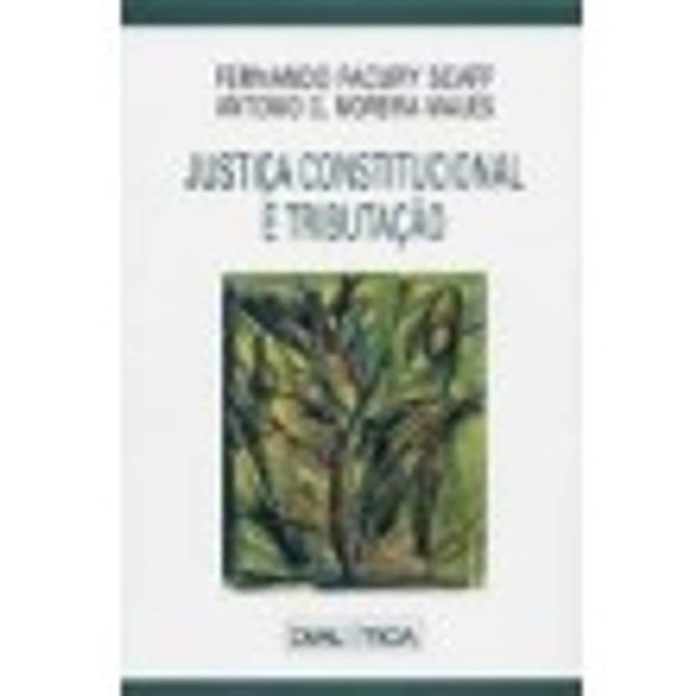 Capa de Justica Constitucional E Tributacao
