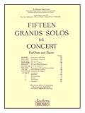 15 Grands Solos de Concert: Oboe Solo/Piano Set