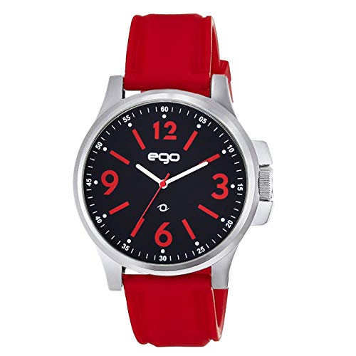 Ego Collection Analog Black Dial Men’s Watch-E-01034PAGC