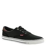 Levi's Mens Ethan CT Canvas II Sneaker,Black,9